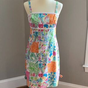 Vintage Lilly Pulitzer ♡ "Bel Air" patchwork dress.
